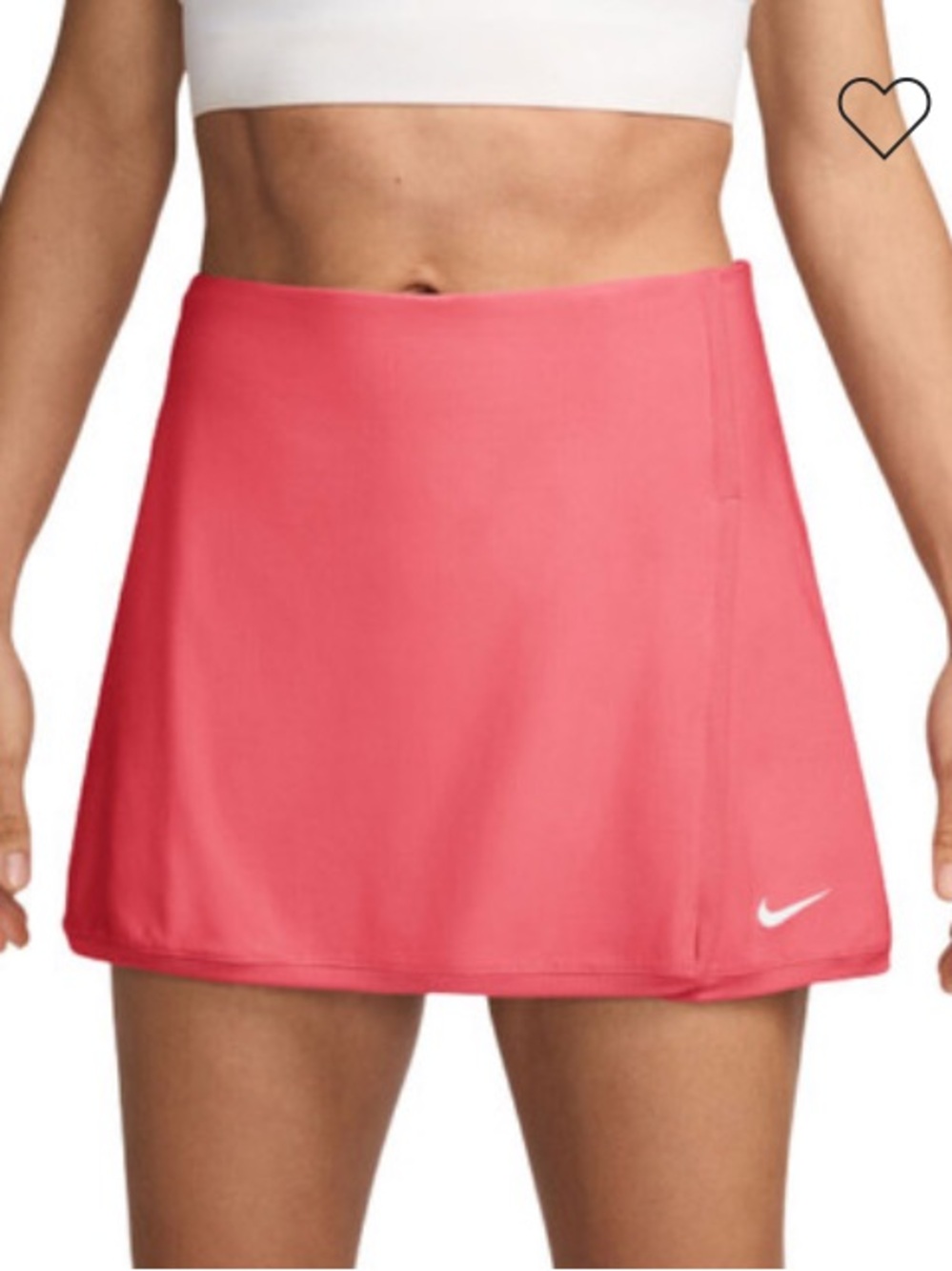 New! Nike Women's Coral Pink Athletic Skort